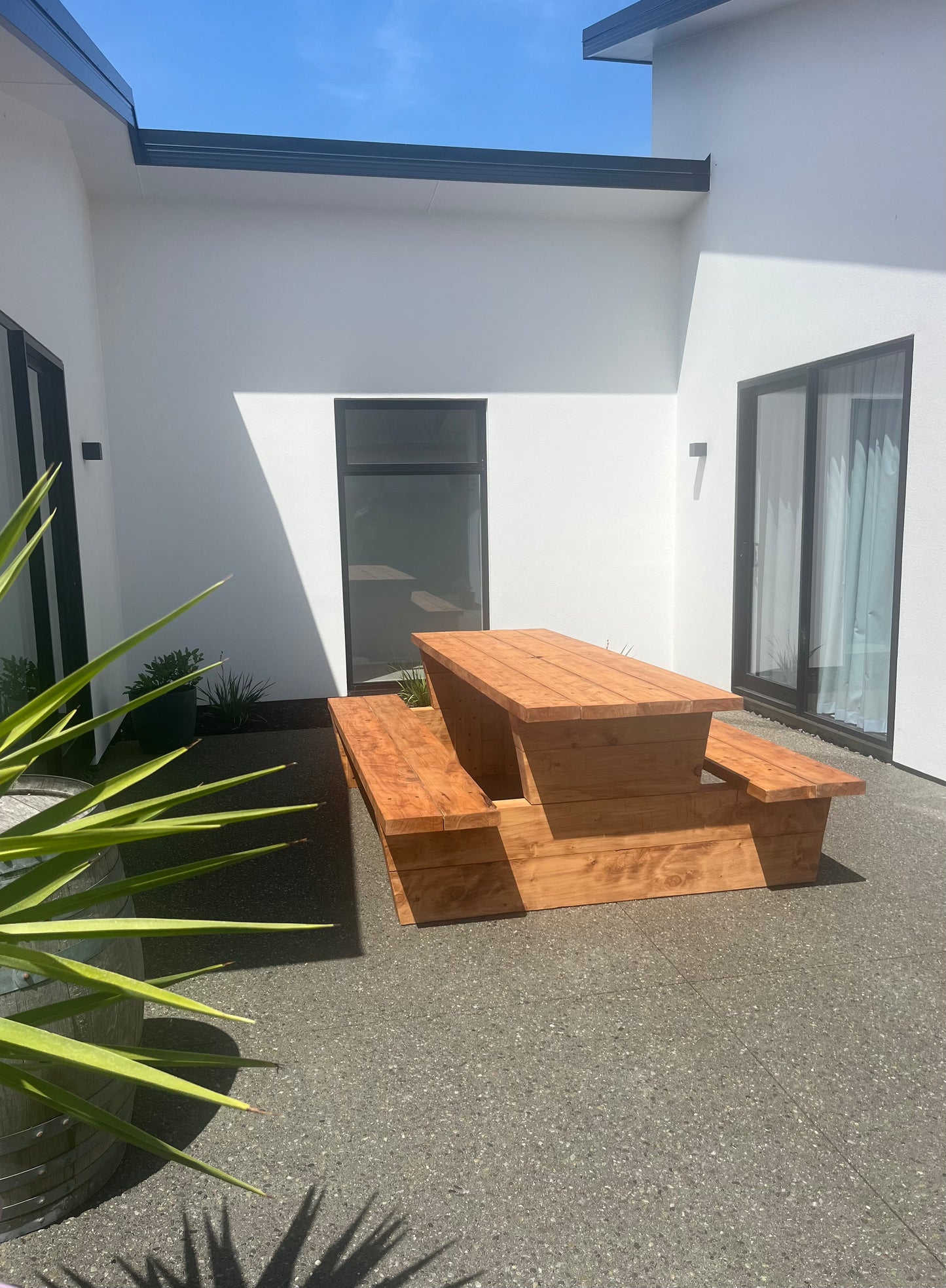 Macrocarpa Table Set