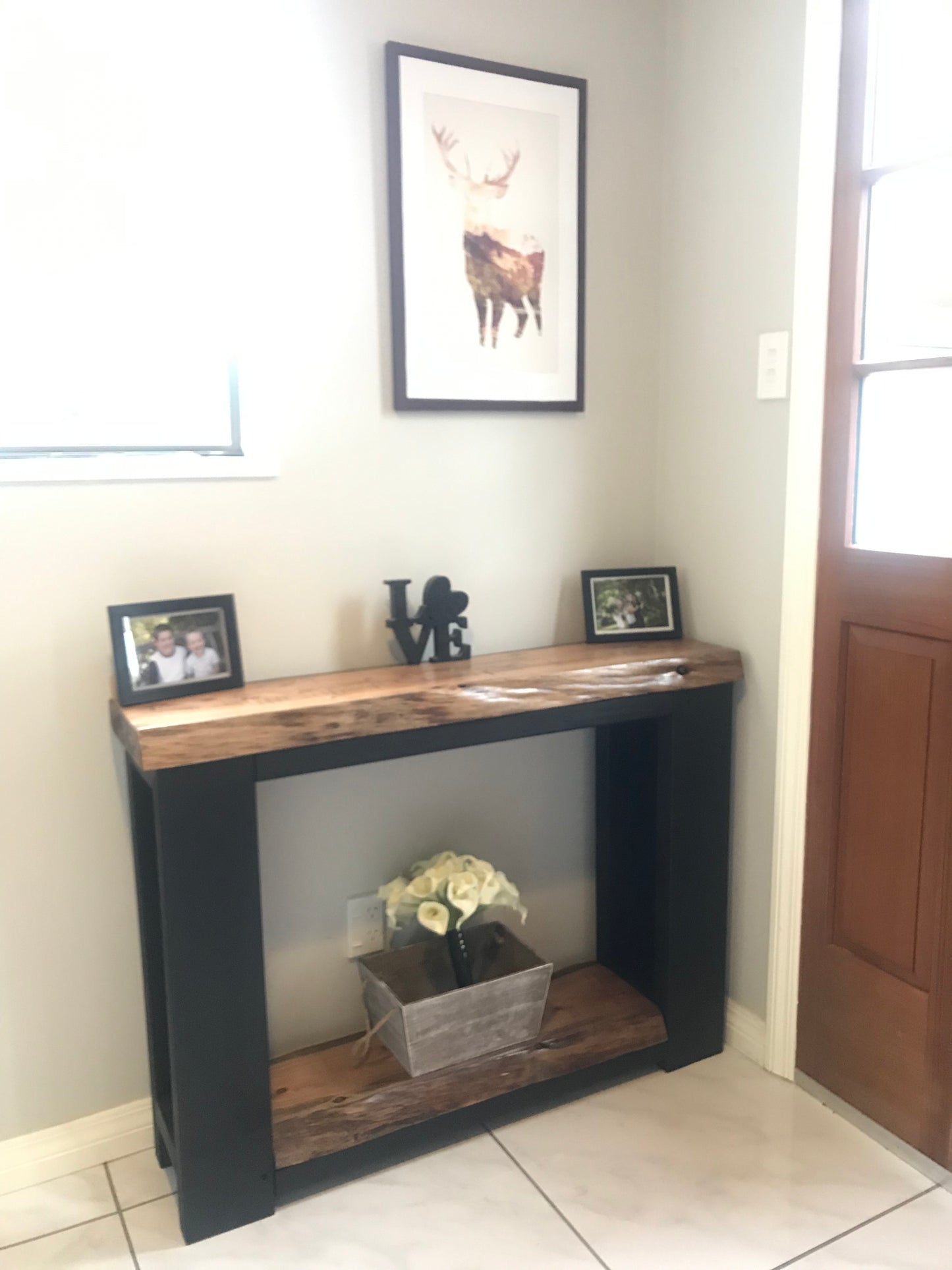 Slab Hall Table