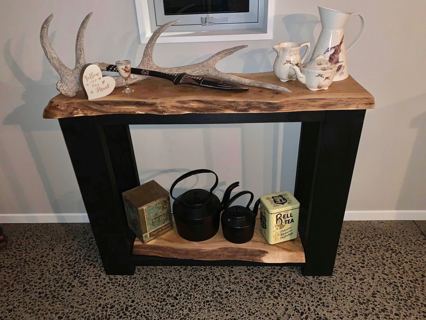 Slab Hall Table