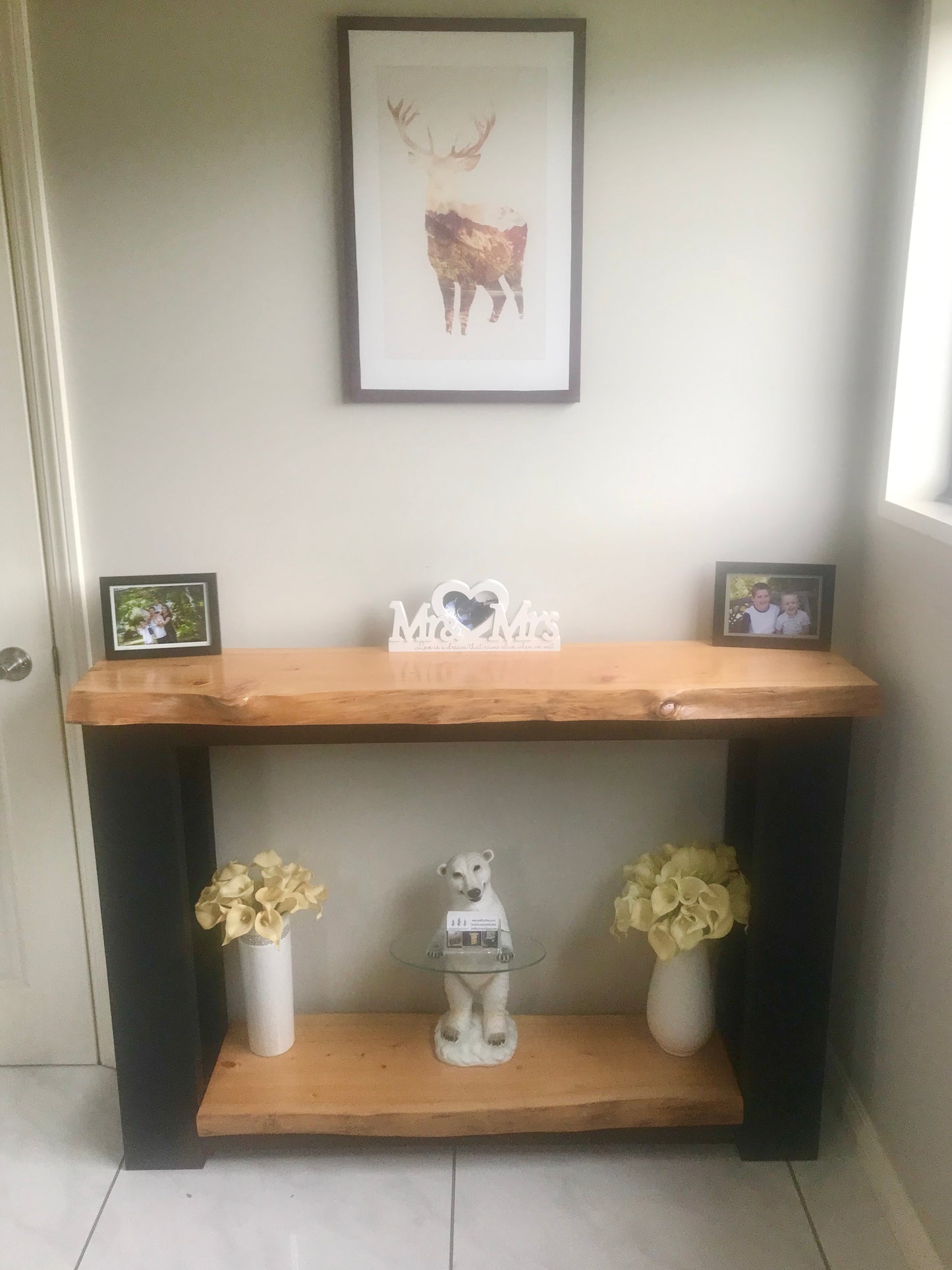 Slab Hall Table